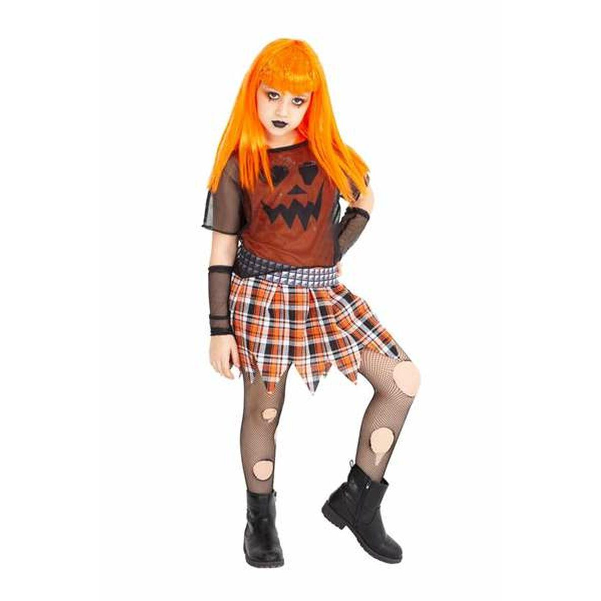 Rubies Punky børnekostume 12-14 år - orange