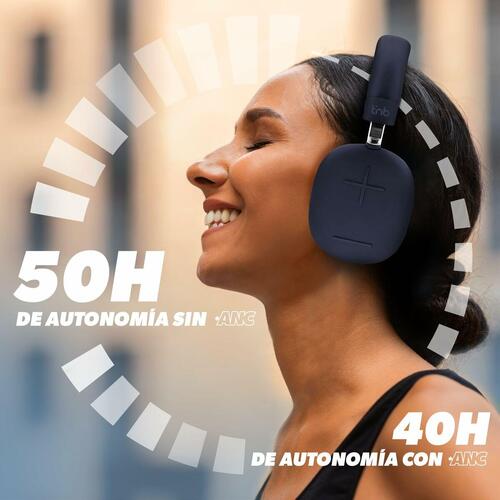 Bluetooth headset med mikrofon T'NB BOUNCE Sort