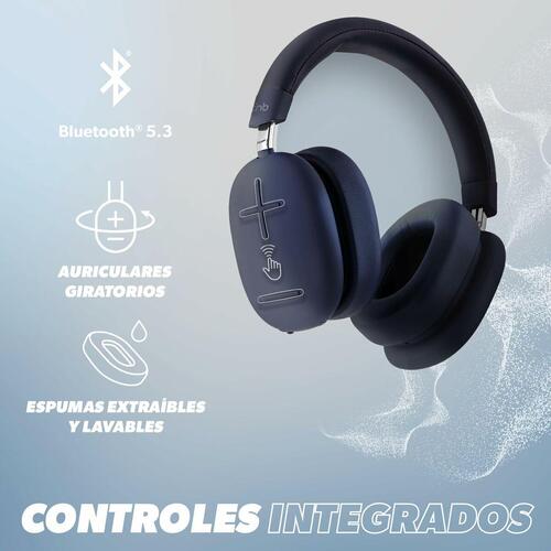 Bluetooth headset med mikrofon T'NB BOUNCE Sort