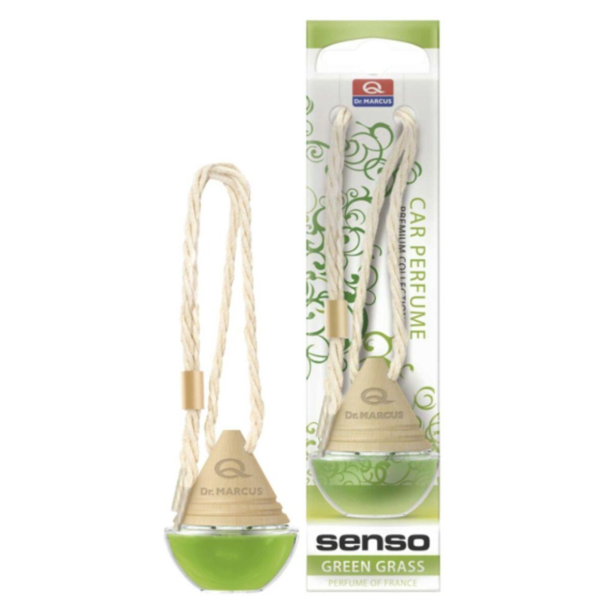 Dr Marcus Senso bil-luftfrisker Green Grass 50 ml - træ/halskæde