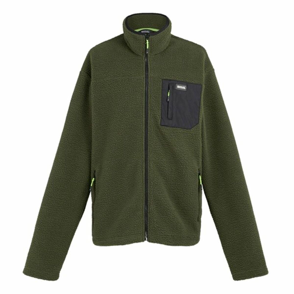 Regatta Frankie fleecetrøje til mænd, khaki - 2XL