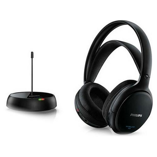 Hovedtelefoner med mikrofon Philips SHC5200/10 Sort Trådløst