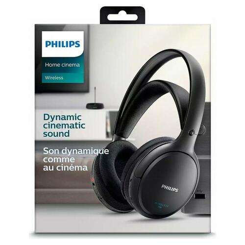 Hovedtelefoner med mikrofon Philips SHC5200/10 Sort Trådløst