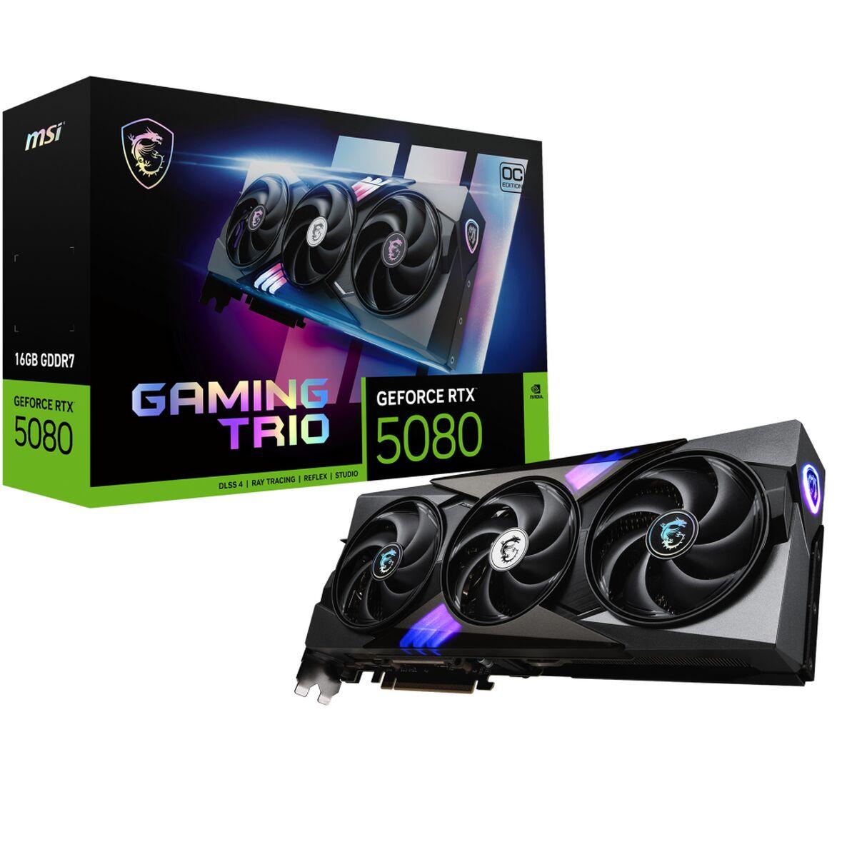 MSI GeForce RTX 5080 Gaming Trio OC 16 GB grafikkort