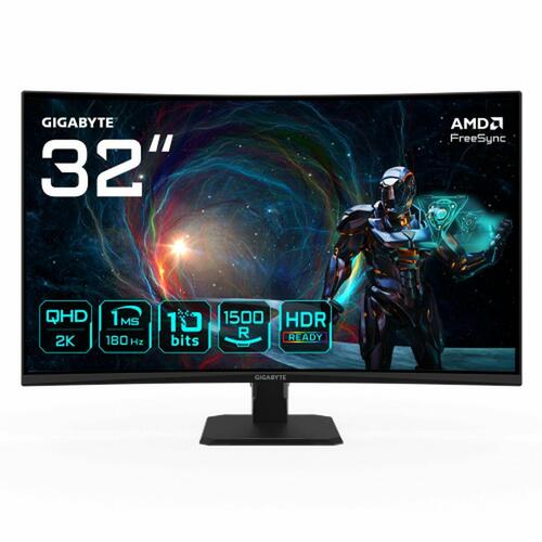 Gaming skærm Gigabyte 20VM0-GS32QCABM-1EUR Quad HD 31,5"