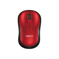 Mus Logitech M185 Rød Sort/Rød