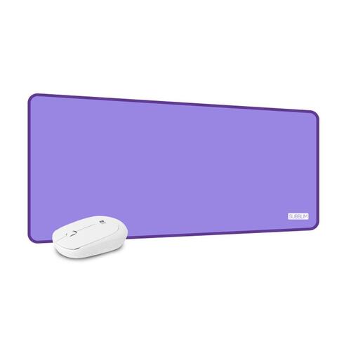 Musemåtte Subblim XL + WIRELESS MOUSE Lilla