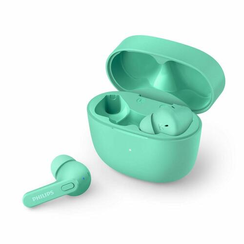 Bluetooth-hovedtelefoner Philips TAT2206GR/00 Grøn Turkisblå