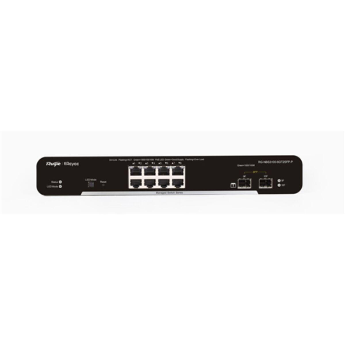 Ruijie Networks iRuyee 8-ports Gigabit switch, sort