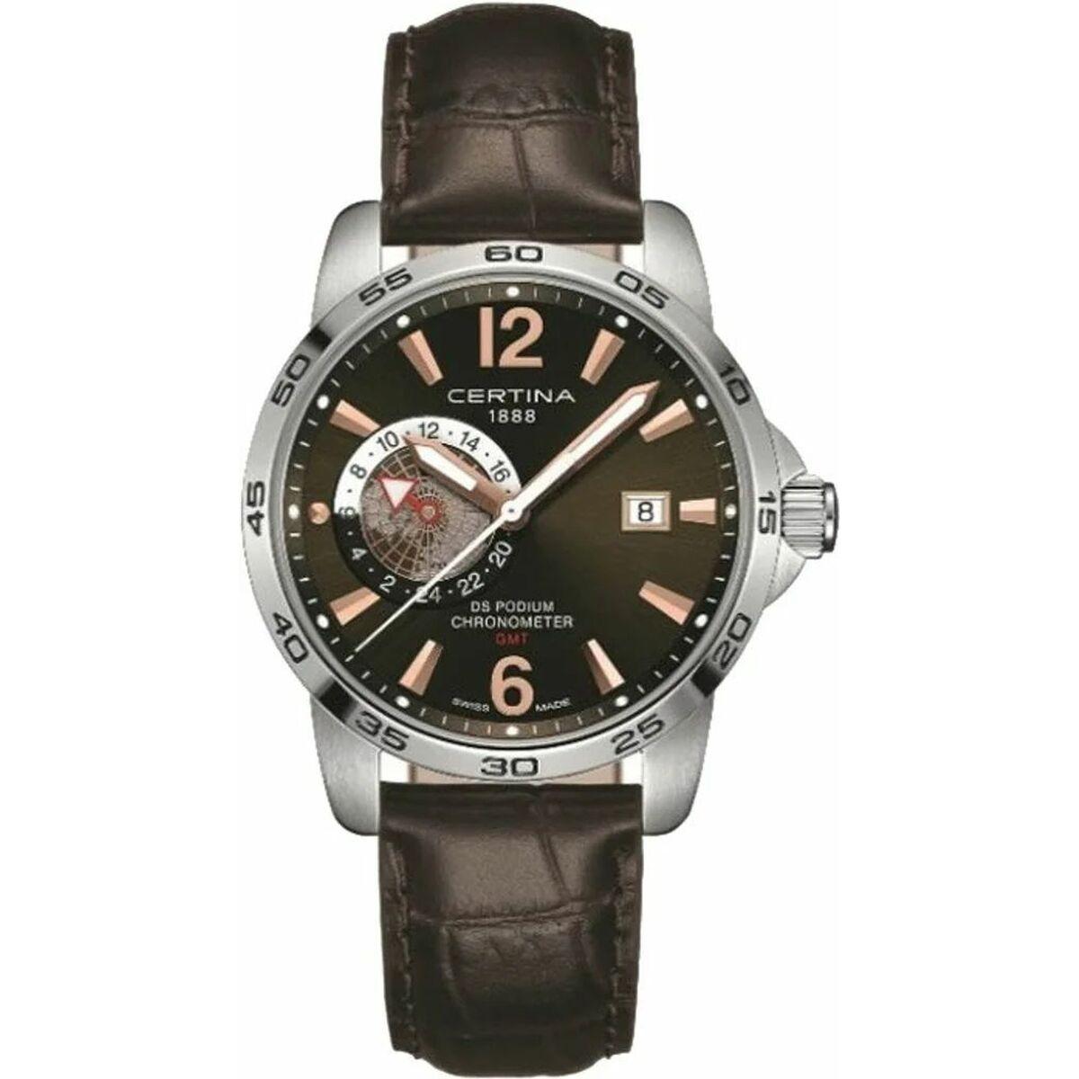 Certina herreur C034.455.16.087.01, brun skive (Ø 41 mm)