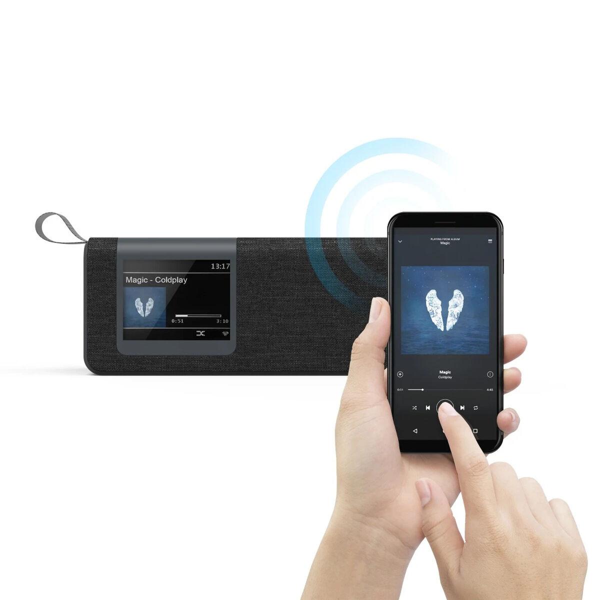 Hama DR200BT DAB+/FM radio med Bluetooth - Sort