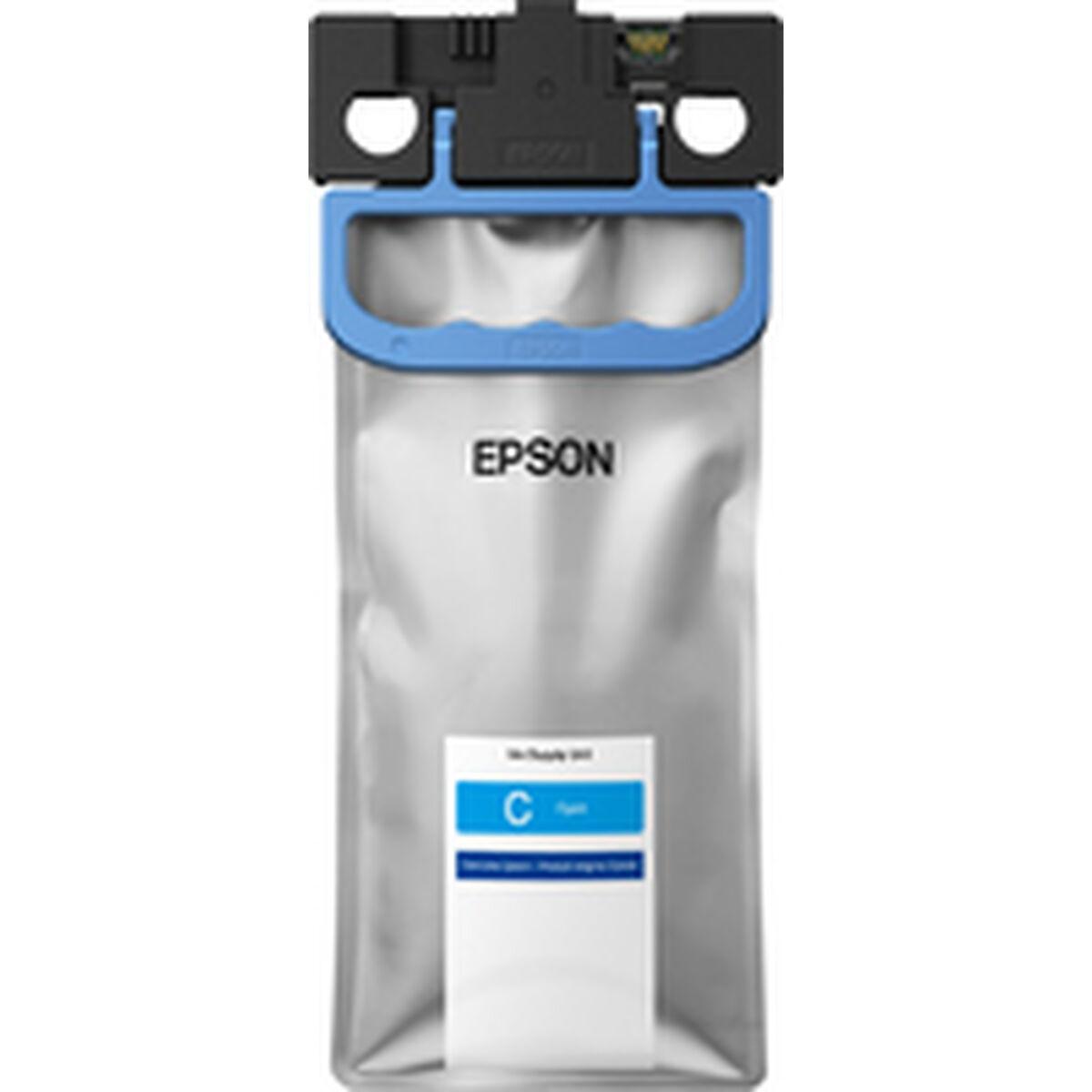 Epson WorkForce Pro EM-C8101R blækpatron - Cyan (Original) billede