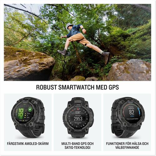 Smartwatch GARMIN 010-02936-00 Sort 1,2" 45 mm