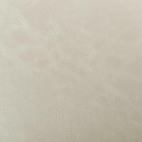 Lænestol med fodskammel kunstlæder hvid