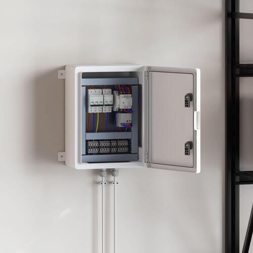 Kontrolskab IP65 Vandtæt Grå 30x16,5x40 cm ABS Plast