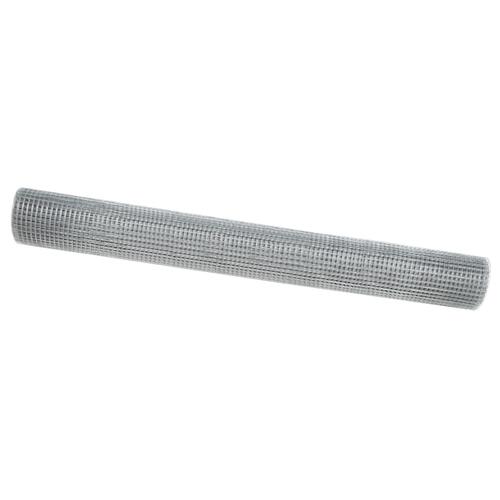 Svejset gitterhegn 1,2x10 m galvaniseret stål