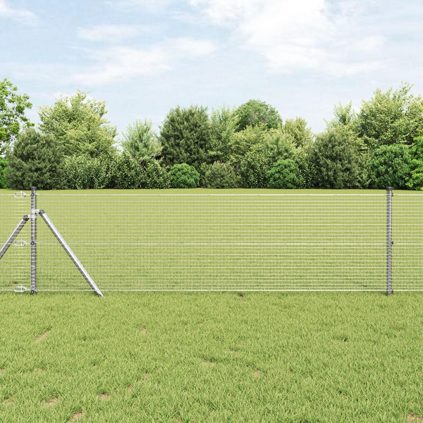 Svejset Trådhegn 0,8x50 m Varmgalvaniseret Stål