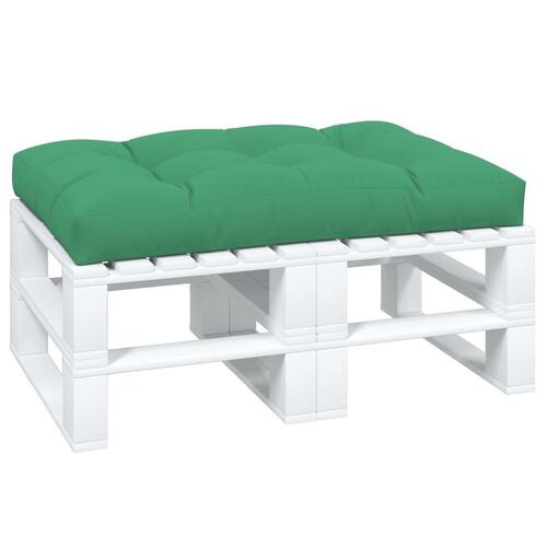 Pallehynde 120x80x12 cm stof grøn