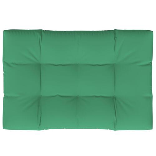 Pallehynde 120x80x12 cm stof grøn