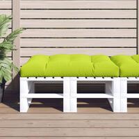 Pallehynde 120x80x12 cm stof lysegrøn