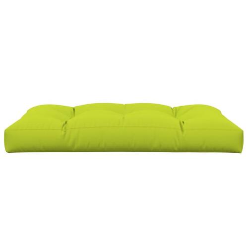 Pallehynde 120x80x12 cm stof lysegrøn