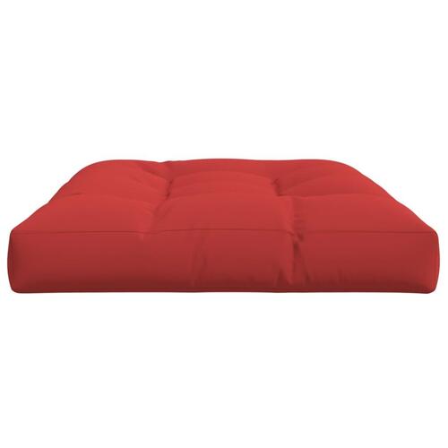 Pallehynde 120x80x12 cm stof rød