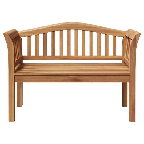 Havebænk 120x53.5x85 cm Solid Teak