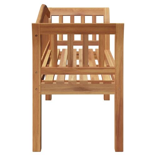 Havebænk 120x53.5x85 cm Solid Teak