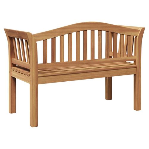 Havebænk 120x53.5x85 cm Solid Teak