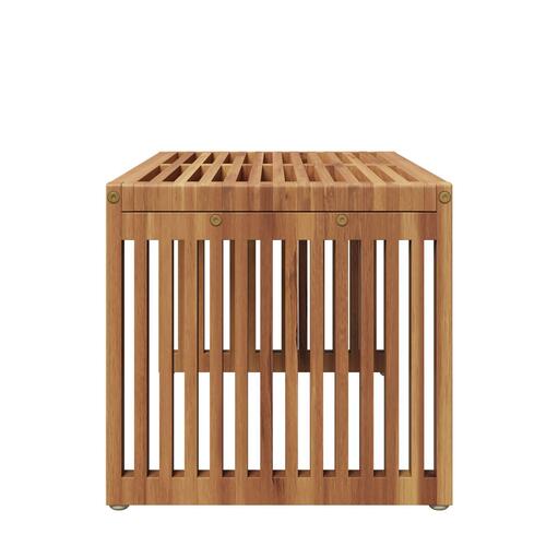 Have Sidebord 70x37.5x35.5 cm Massivt Træ Teak
