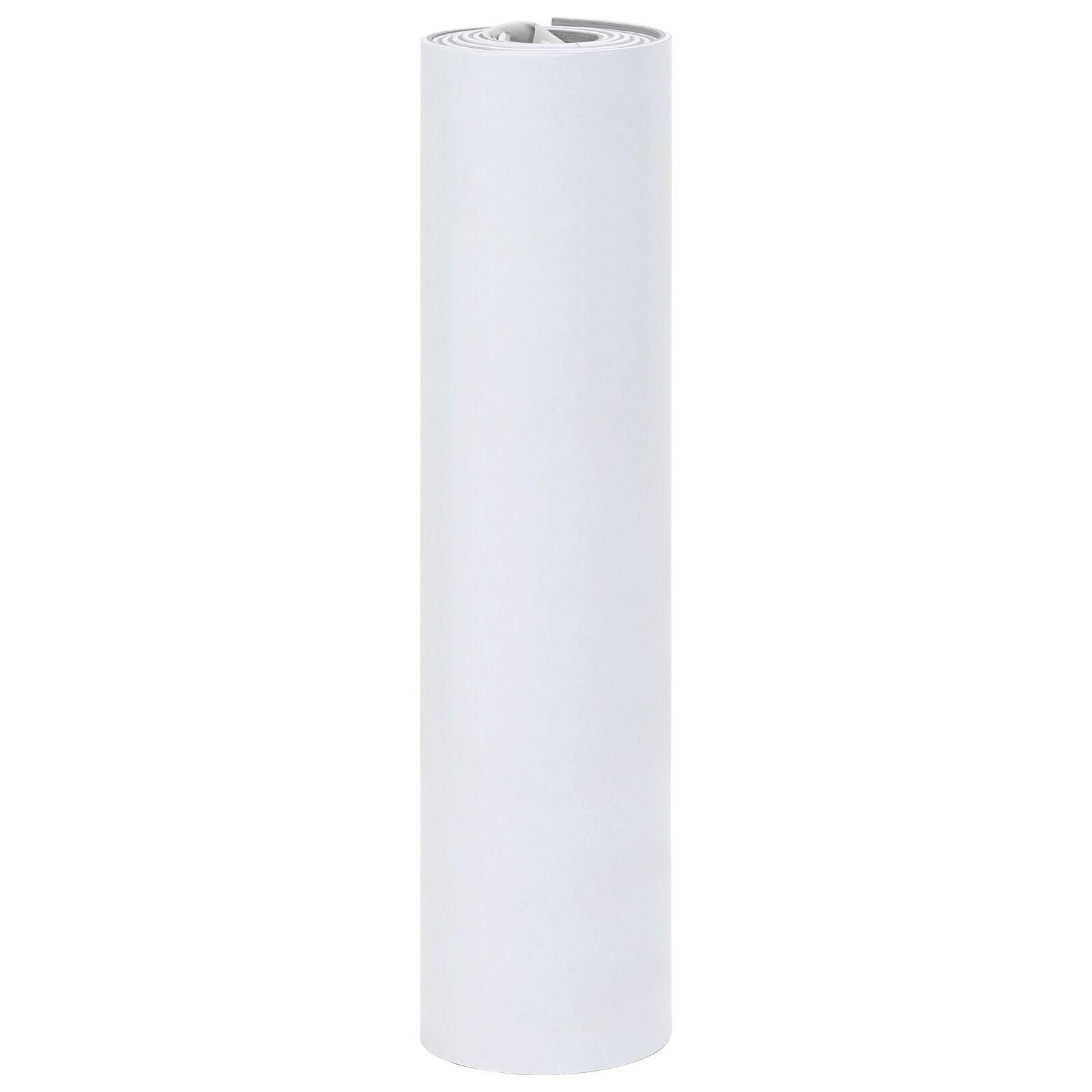 Bådflooring Selvklæbende Lys Grå & Hvid 240x60 cm EVA Skum