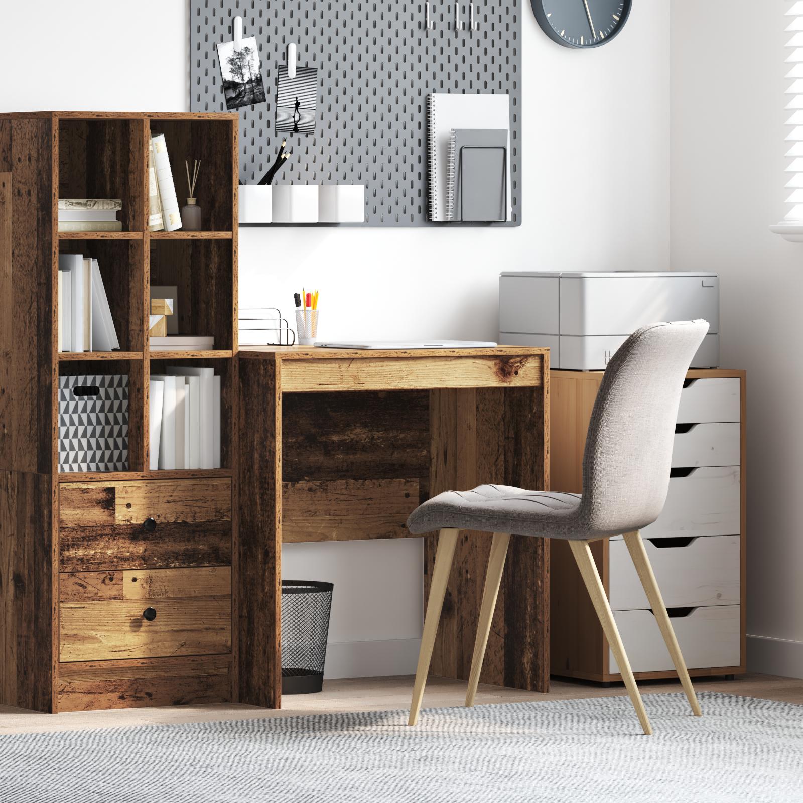 Bord Gammelt træ 70 x 50 x 76 cm Konstrueret træ billede