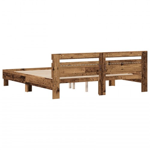 Fyrretræ Sengestel Gamle træ Massivt fyrretræ 180 x 200 cm