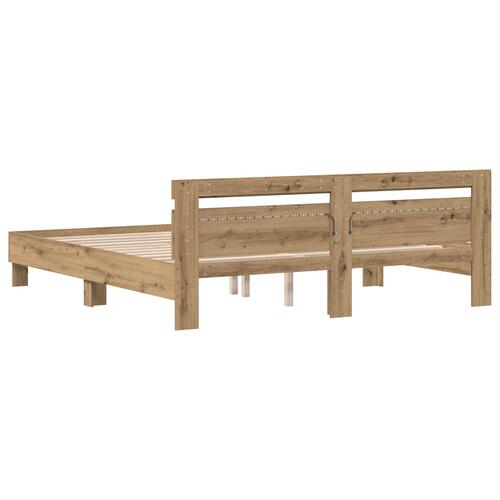 Konstrueret træ sengeramme Artisan egetræ 180 x 200 cm Slidstærk