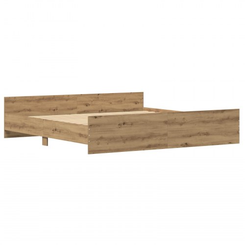 Sengramme Artisan Eg 200x200 cm Konstrueret Træ