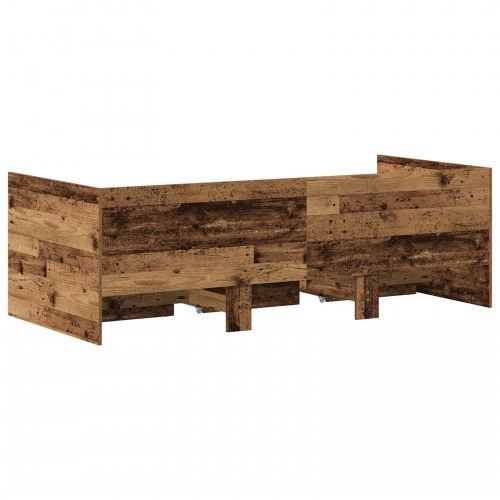 Daybed Gammelt træ Konstrueret træ 90 x 190 cm Stærk Daybed