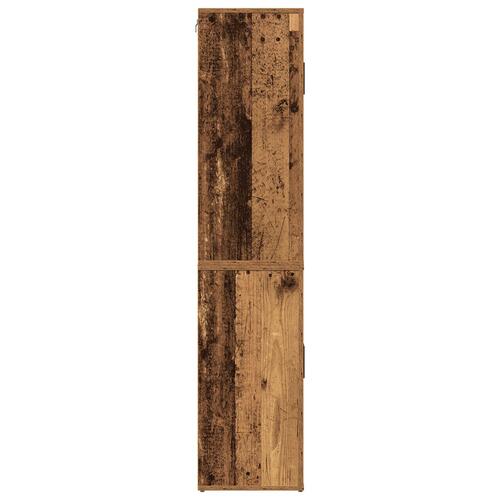 Højskab Gamle Træ 80x33x150 cm Ingeniør Træ