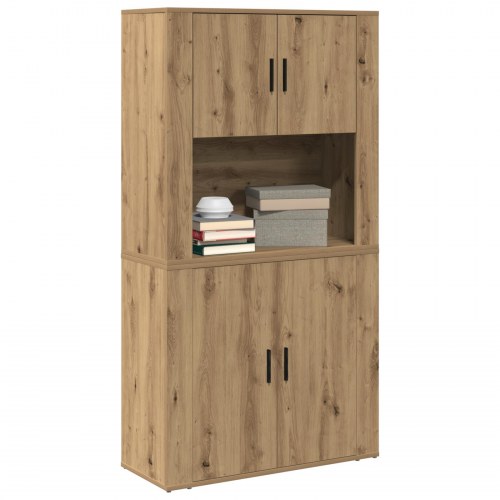 Højskab Artisan Eg 80x33x150 cm Konstrueret Træ