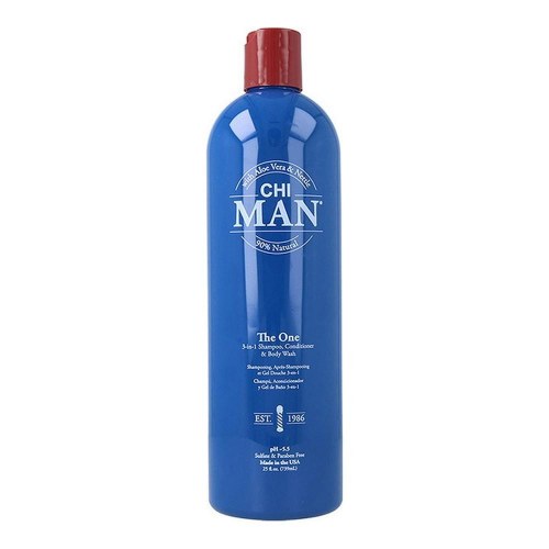 Shampoo Chi Man The One 3-In-1 Farouk - 355 ml
