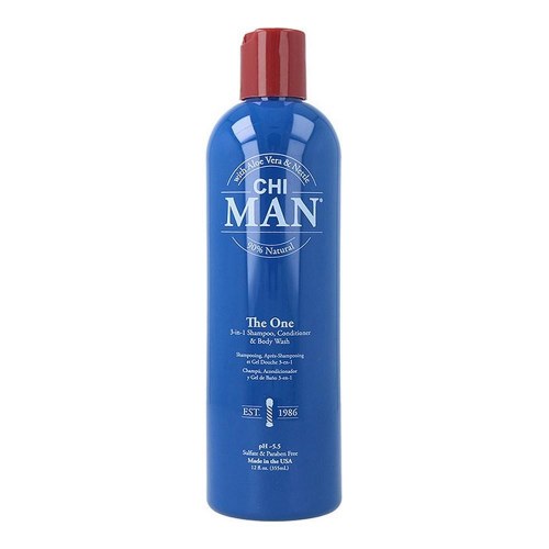 Shampoo Chi Man The One 3-In-1 Farouk - 355 ml