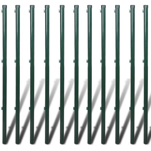 Trådhegn med stolper og spyd 1,25x25 m stål