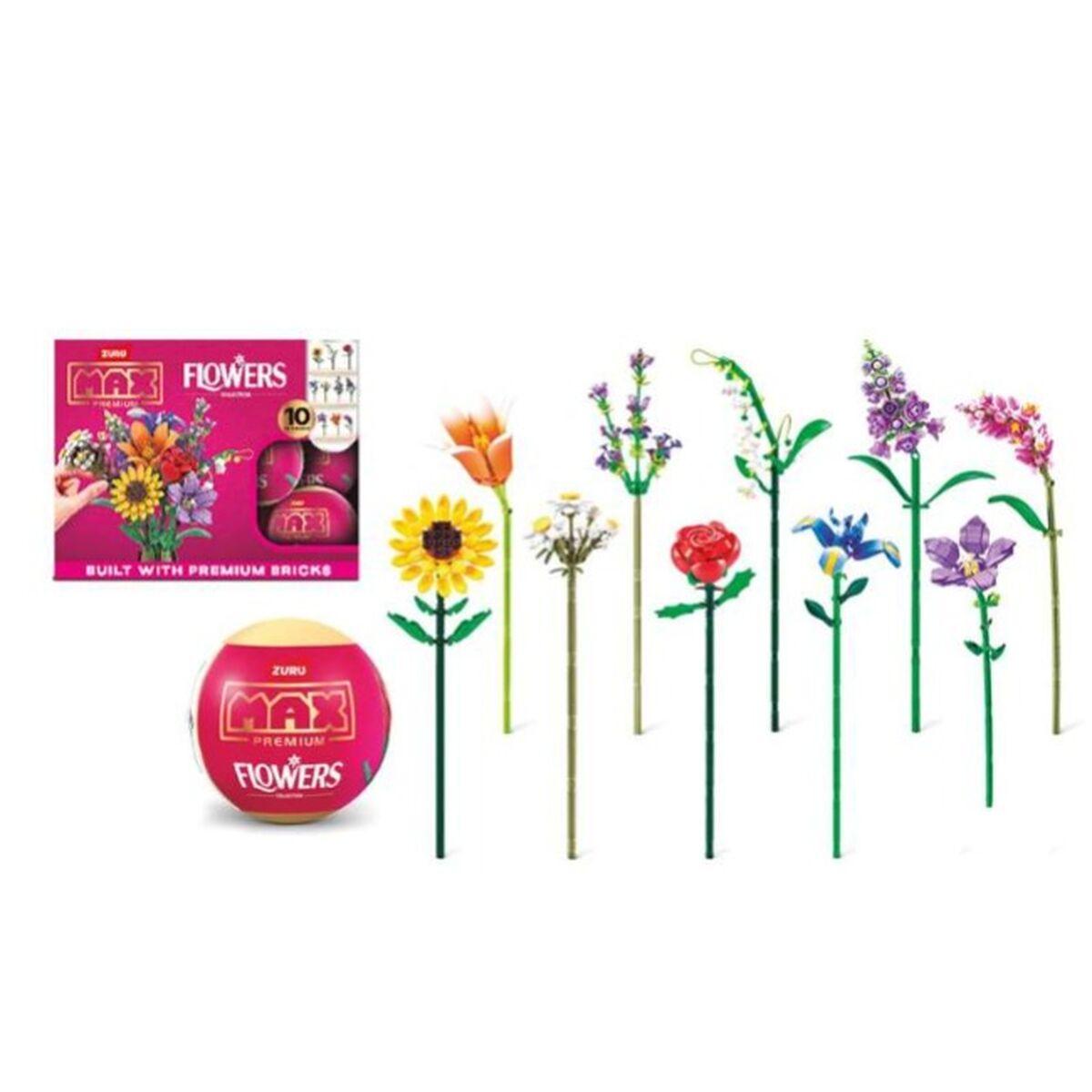 Zuru Konstruktionsspil - blomsterbyggesæt (assorterede) billede