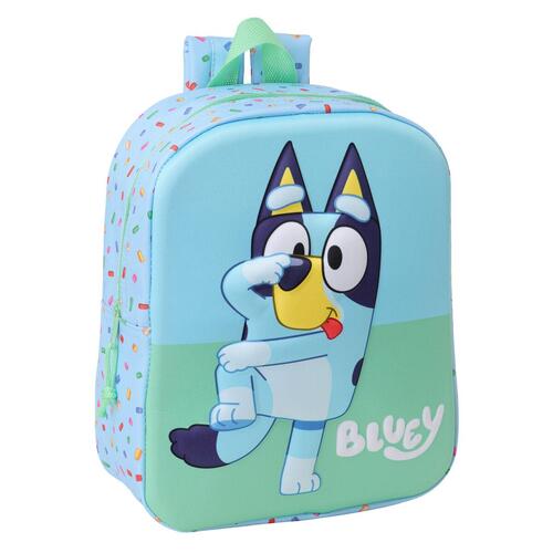 Skoletaske Bluey Blå 22 x 27 x 10 cm
