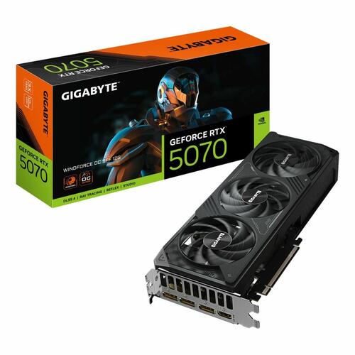Grafikkort Gigabyte 9VN5070WO-00-G10 nvidia geforce rtx 5070 12 GB GDDR6