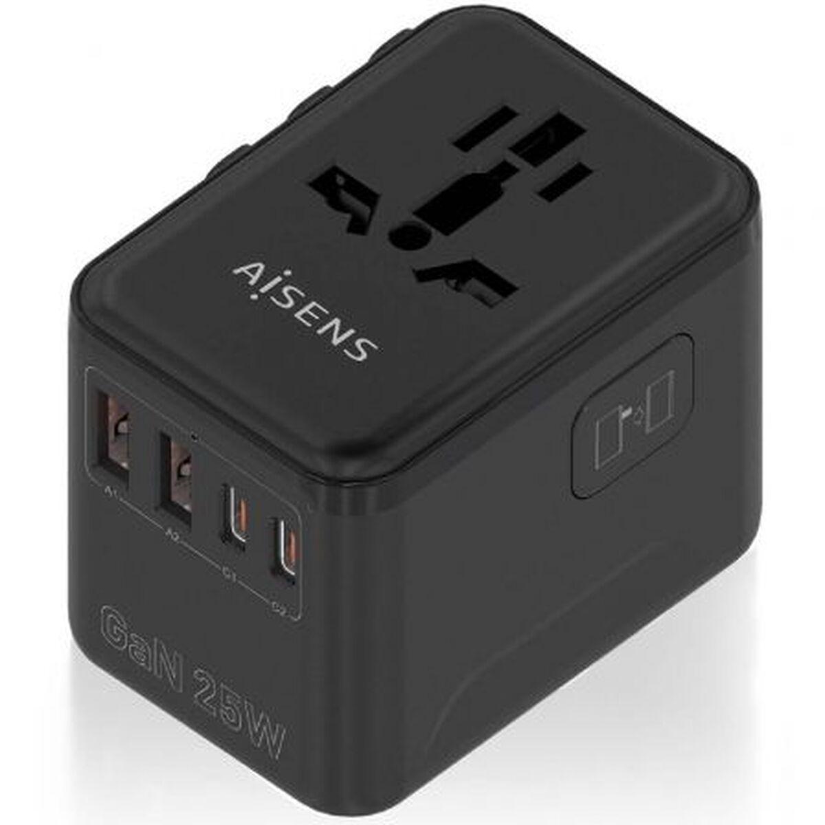 Docking-station Aisens ASPS-2A2C08-BK