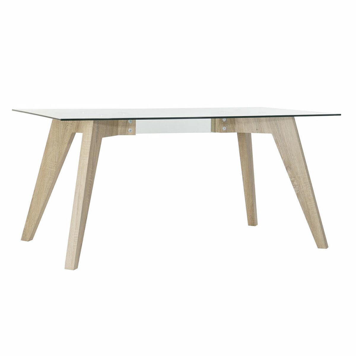 Spisebord DKD Home Decor Krystal Træ MDF 160 x 90 x 75 cm
