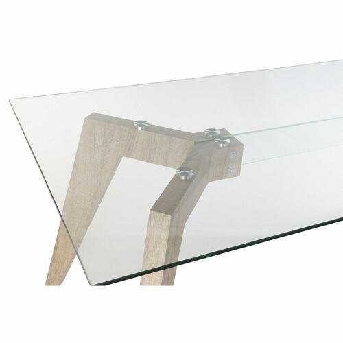 Spisebord DKD Home Decor Krystal Træ MDF 160 x 90 x 75 cm