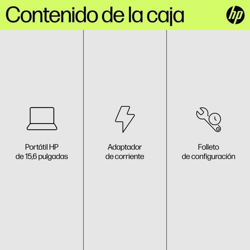 Bærbar computer HP 15-fd0035ns 15" 8 GB RAM 256 GB Intel Core i3 N305
