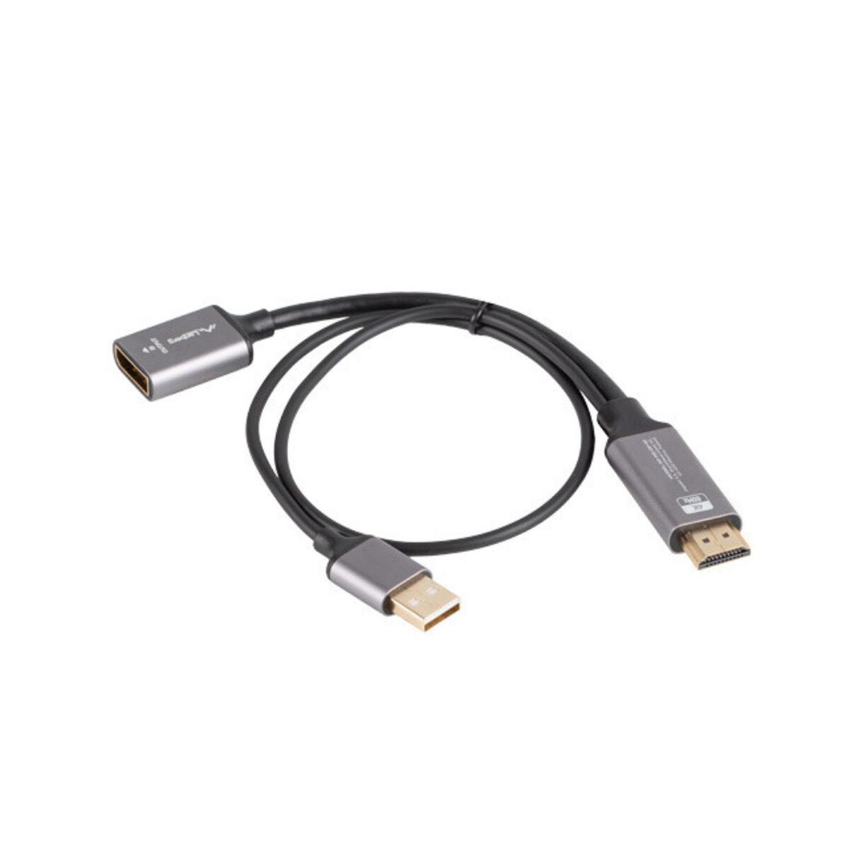 Lanberg DisplayPort til HDMI-adapter (AD-HD-DP-02) billede