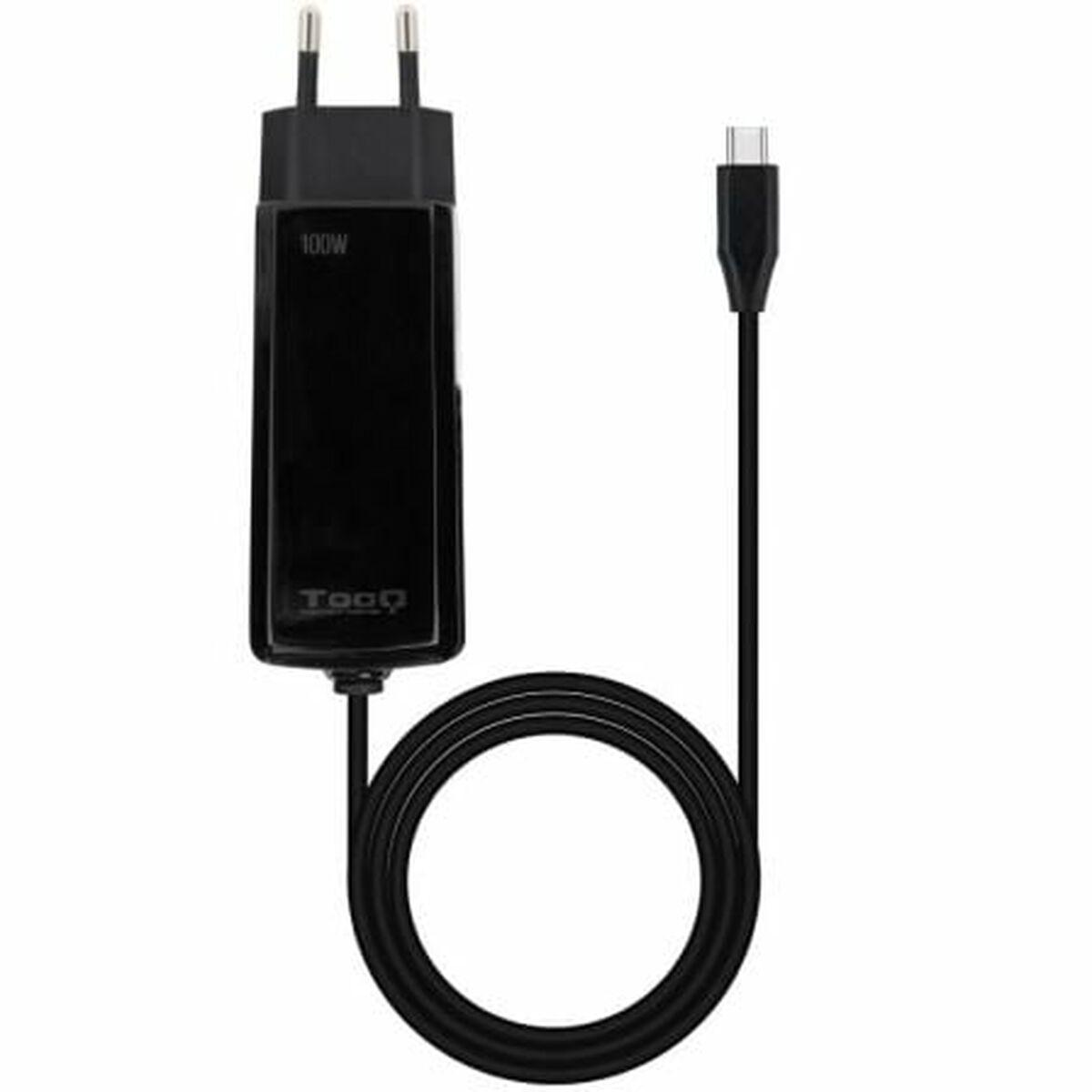 USB-C oplader 100 W TooQ - laptop-oplader med PD